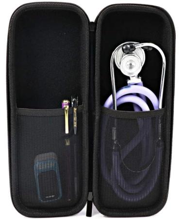 Shockproof Stethoscope Storage Bag - Flexible Organizer with Zipper for Clinics | GC-0360 in 7 Colors (Purple - Buy Online on GoSupps.com