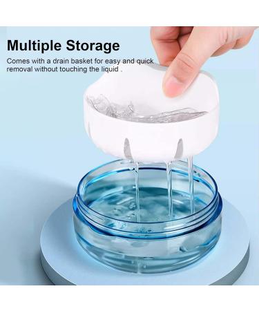 Prosdese Mirror Denture Box with Filter - Portable Bite Can & Toothpaste Tin for Safe Storage of Braces Bite Rail & False Teeth - International Shipping Available - Buy Online on GoSupps.com