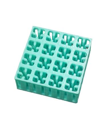 JAYIOLA Nail Drill Bit Holder Professional Sturdy 16 Holes for Home Nail Art Display