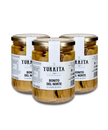 Yurrita White Tuna in Olive Oil Spanish Delicatessen 3x 260 g