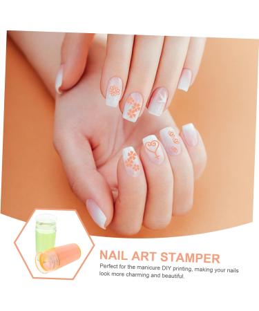 Housoutil 2sets Nail Stamp Set Nail Art Tools Beauty Tools Nail Tools for Nail Art Manicure Tool Image Plate Stamping Manicure Stampers Nail Kit Round Scraper Set Silica Gel 3x3cm As Shown 1 - Buy Online on GoSupps.com