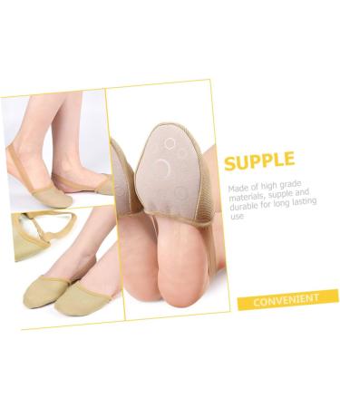 Mobestech 5 Pairs Yoga Toe Protector Socks - Non-Slip Nylon Women's Half Socks for Ultimate Comfort - Buy Online on GoSupps.com