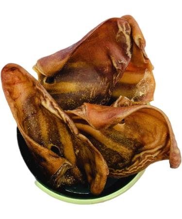 Pawkaboo Natural Dog Treat - Pigs Ears for Small Breed Dogs 25g - 35g Each (20) - 100% Natural Healthy Dog Treat Chew Puppy Snack - Buy Online on GoSupps.com