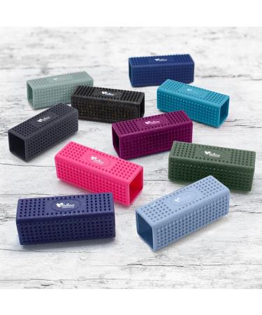 Soulhorse Pinky Silicone Brush - Ultimate Animal Hair Remover for Pets | Dog Cat Horse Hair & Lint Removal from Clothing Carpets Cars & Sofas - Buy Online on GoSupps.com