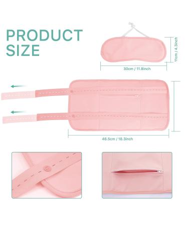 Organic Castor Oil Pack Wrap for Waist & Thyroid - Reusable Kit with Bio-Rigid Oil 30ml (2 Pack) | Premium Cotton Flannel - Buy Online on GoSupps.com