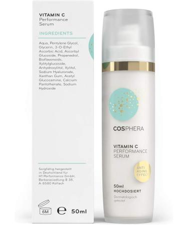 Cosphera Vitamin C Performance Serum 50 ml - Buy Online on GoSupps.com