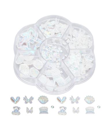 Nail Art Decoration Fashionable Charming Resin Nail Decoration Various Styles for Home for Girls