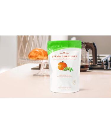 Natural Mate Granular Sweetener Stevia and Erythritol (Fortified with Pumpkin and Okra) 1 Pound (Pack of 3) - Buy Online on GoSupps.com