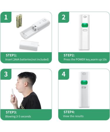 Portable Bad Breath Tester - Personal Odor Detector for Oral Cavity Testing and Smell Analysis - Buy Online on GoSupps.com
