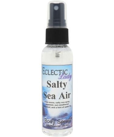 Salty Sea Air Body Spray 2 ounces Body Mist for Women with Clean Light & Gentle Fragrance Long Lasting Perfume with Comforting Scent for Men & Women Cologne with Soft Subtle Aroma For Daily Use 2 Fluid Ounces