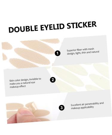 Beavorty Invisible Tape Eyelid Shadow Sticker lace Eyelid Tape Eyelid Stickers Adhesive Tape Mesh Eye Patch medium As Shown - Buy Online on GoSupps.com