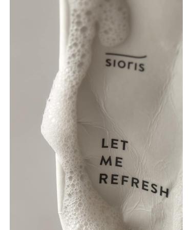 SIORIS Let Me Refresh Foam Cleanser 120ml - Slightly Acidic Korean Skincare Nourish & Soothe Skin | Perfect Gift for Glowing Skin - Buy Online on GoSupps.com