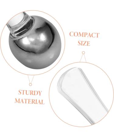  Healvian Healvian Makeup Spatula Skin Care Spatula Cosmetic Spoon for Eye Cream Face Cream Applicator Mini Reusable for Easy Application - Buy Online on GoSupps.com