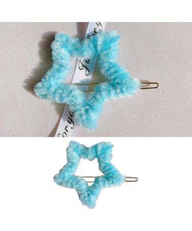 Limtula Spring Plush Multi-shape Side Hairpin for Woman Cute Sweet Style Charm Hair Clip Aesthetics Hair Accessories 3 love models - Buy Online on GoSupps.com