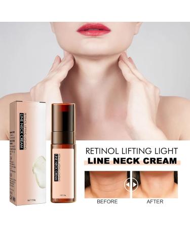 IFFANY Double Retinol Anti-Wrinkle Neck Cream for Women Retinol Lifting and Brightening Neck Cream Hydrating and Brightening Fine Lines - Buy Online on GoSupps.com