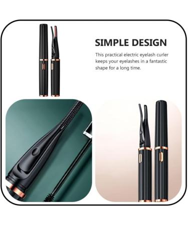 TOVINANNA Heated Eyelash Curlers Lash Curler Electric Eyelash Curlers Rechargeable Lash Curler for Quick Natural Curling Makeup Natural Curling Eye Lashes and Long Lasting - Buy Online on GoSupps.com