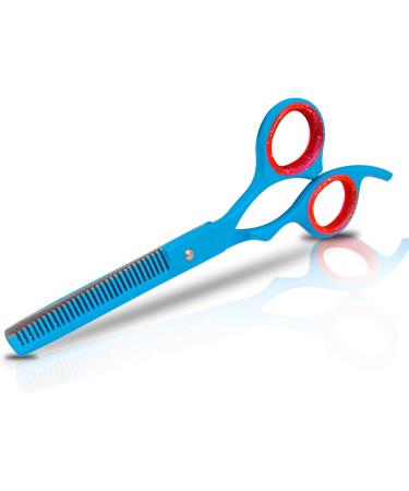 Professional Hairdressing Hair Thinning Scissor Barber Hairdresser Beautician Hair Salon Scissors (Blue Thinning 6.0") - Buy Online on GoSupps.com