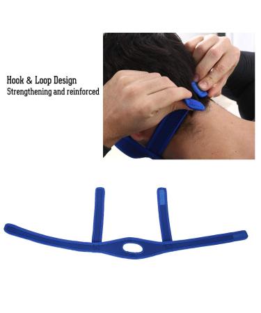 Anti Snoring Chin Strap - Most Effective Solution for Better Sleep - Blue - Buy Online on GoSupps.com