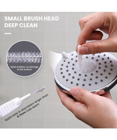 Shower Nozzle Cleaning Brush Tool Gap Hole Anti-Clogging Cleaning Brush Shower Head Cleaner Brushes Small Hole Shower Nozzle Cleaning Brush with Nylon Bristle Non-Slip Handle (50pcs) 10pcs - Buy Online on GoSupps.com