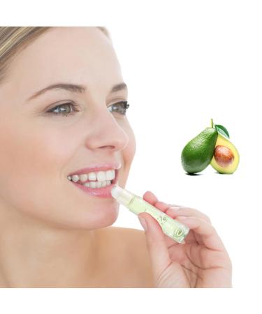 Fujiuia Clear Avocado Lip Gloss - Natural Fruit-Flavored Long-Lasting Moisturizing Lip Glaze | 0.10 Fl Oz - Buy Online on GoSupps.com