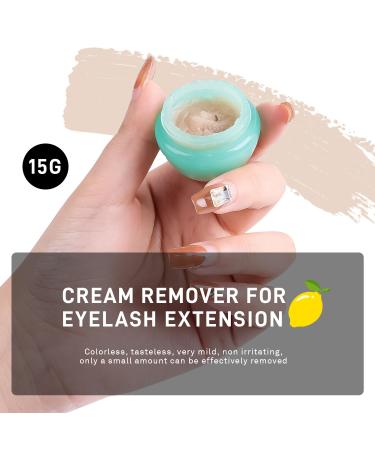KOLYBEL Eyelash Extension Remover Cream - 15g | Professional Low Irritation Lash Remover for Sensitive Skin | Fast Dissolution for Salon Use - Buy Online on GoSupps.com