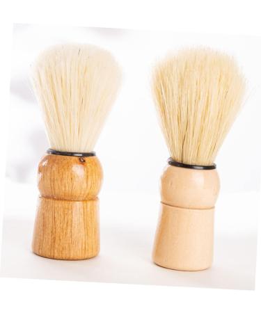 Angoily Beard Brush & Travel Shaving Accessories - Perfect Gift for Grooming | Salon Quality Razor Foam Brush - Buy Online on GoSupps.com