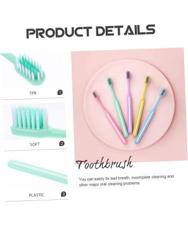 Solustre 60-Piece Travel Toothbrush & Toothpaste Set | Outdoor Cleaning & Massage Accessories | Ideal for Travel - Buy Online on GoSupps.com