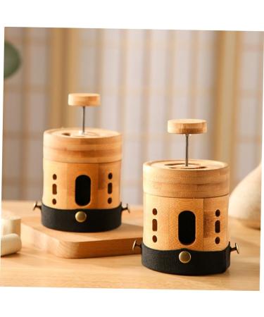 Beaupretty Smoke-Free Moxibus Glass Tools | Moxa Moproom & Bamboo Moxibustion Gifts for Christmas - Buy Online on GoSupps.com