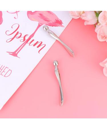 Minkissy Eye Cream Applicator Set - 2-Piece Silver Face & Eye Massage Spatula for Optimal Eye Care - Buy Online on GoSupps.com