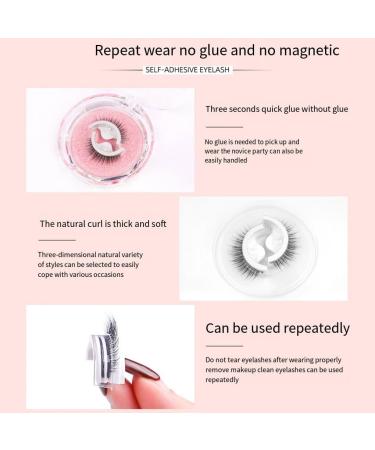 IEEDFJKK Cross Eyelashes Adapting Occasions False Eyelashes Soft Removed Styles Natural Double Repeatedly No Self-adhesive Two pair W08 - Buy Online on GoSupps.com