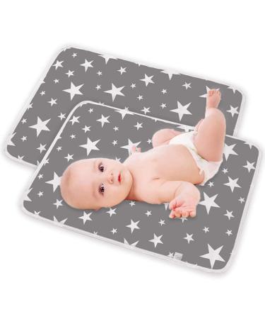 2 pieces baby wrapping pad washable infant wrap pad for babies and toddlers waterproof breathable reusable changing pads Changing Mat for pets female Elderly 50x70cm color 3
