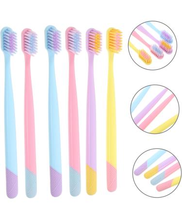 Collbath 10-Pack Soft Travel Toothbrushes - Ergonomic Wear-Resistant Ideal for Adults - Perfect for International Shipping - Buy Online on GoSupps.com