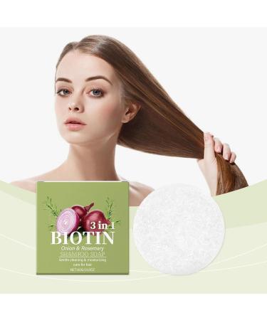  G n rique Shampoo Bar Onion Rosemary Shampoo Soap Rosemary Hair Soap For Hair Care Deep Cleansing And Hydration for All Hair Types Travel Size (2PC) - Buy Online on GoSupps.com