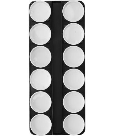 Innovative 24 Grid Nail Art Palette Precise Color Mixing Versatile Tool Portable and Convenient Quality Materials for Manicure and Drawing - Buy Online on GoSupps.com