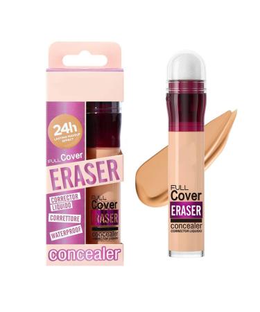 Concealer eraser with microeraser applicator moisturizing and flawless highlighter and primer for a perfect complexion deep skin tone