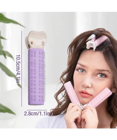 12Pcs Pink Velcro Volumizing Hair Clips for Instant Volume - Women's Root Volume Roller Clips - Buy Online on GoSupps.com