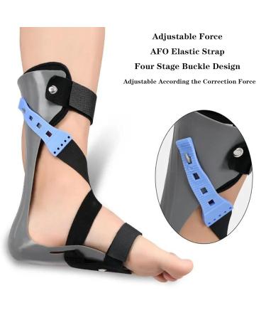 SFKLYU Foot Drop Orthotic Brace - Ankle Foot Orthosis Splint for Stroke & Drop Foot Support - Walking with Shoe - Left Size M - Buy Online on GoSupps.com