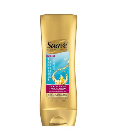 Suave Conditioner Moroccan Infusion Color-Care 12.6 Ounce (372ml) (2 Pack)