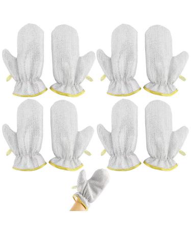 Wire Dishwashing Gloves|Reusable Dishwashing Cleaning Gloves|Kitchen Household Thermal Insulation Anti-scalding Home 4 Pairs