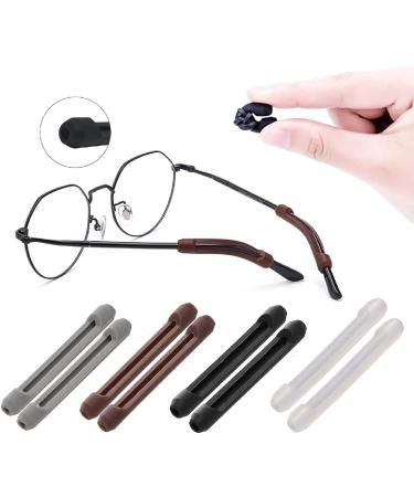 Tiipri Anti-Slip Silicone Glasses Ear Pads - 26 Pair Glasses Holders & Accessories for Ultimate Comfort - Buy Online on GoSupps.com