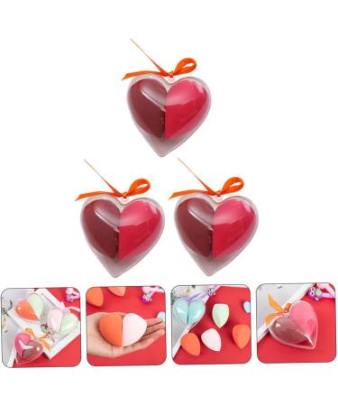 POPETPOP 9 Boxes Heart-shaped Makeup Sponge Eyeliner Makeup Puff Face for Cleansing Makeup Powder Puffs Heart Powder Puff Cosmetic Puff Hydrophilic Polyurethane Travel Make up Cream - Buy Online on GoSupps.com