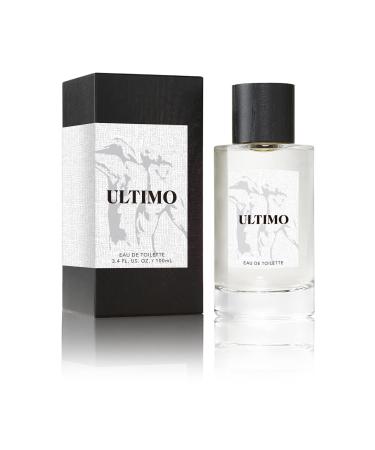 Ultimo Eau de Toilette for Men - Spicy and Masculine Cologne Natural and Authentic Fragrance Spray - 3.4 oz 100 ml