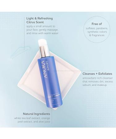 Anora Skincare Purifying Gel Cleanser - Gentle Face Wash & Makeup Remover for All Skin Types - International Shipping Available - Buy Online on GoSupps.com