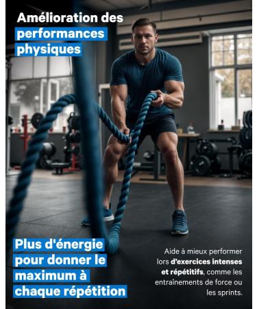 Cr atine Monohydrate 100% Pure 3000 mg Sticks | Micronis e | Prise de Masse Musculaire Force Endurance R cup ration nergie et Agilit Mentale | Vegan Sans Gluten No OGM | Pour Homme et Femme - Buy Online on GoSupps.com