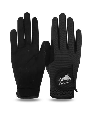 Finger ten riding gloves women touchscreen riding glove adults ladies gloves ride grip riders bicycle gloves for equestrian sports cycling women riding gloves sports s dark - Buy Online on GoSupps.com