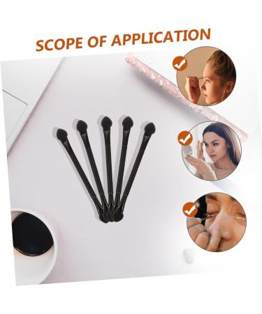 Angoily 30pcs Double Ended Eye Shadow Stick Sponges Double Ended Makeup Brush Dual-side Eyeshadow Woman Girl - Buy Online on GoSupps.com