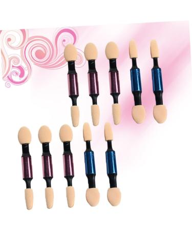 MAGICLULU 20 Pcs Eye Shadow Applicator Makeup Brush Blending Brush Double Head Miss Cosmetic Brush - Buy Online on GoSupps.com