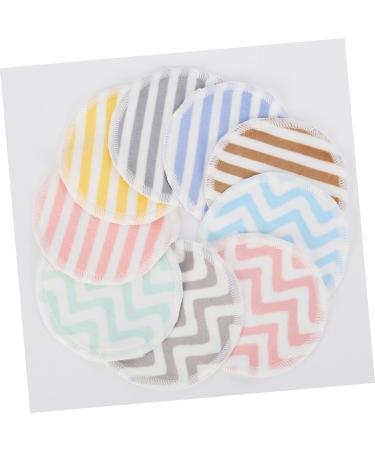 FRCOLOR Set of 4 make-up cleaners eye make-up pads make-up remover pads wet wipes make-up removal pads facial cleansing pad powder puff print make-up remover pad 8.00X8.00X0.20CM As Shown - Buy Online on GoSupps.com