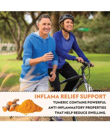 Crystal Star Inflama Relief - 60 Vegetarian Capsules for Natural Pain Relief - Buy Online on GoSupps.com