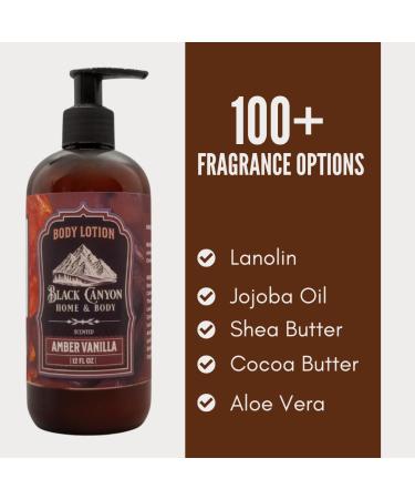 Black Canyon Amber Vanilla Scented Body Lotion with Lanolin and Jojoba Oil 12 Oz 12 Fl Oz (Pack of 1) - Buy Online on GoSupps.com